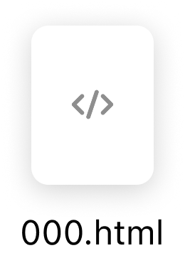 HTML file screenshot